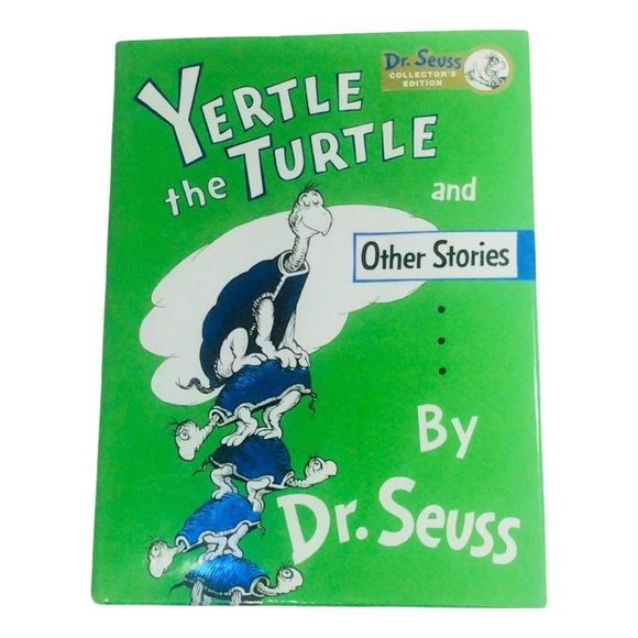 Dr. Seuss Yertle the Turtle And Other Stories Hardcover Bedtime Book Dust Jacket - Picture 1 of 12